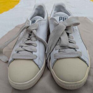 Puma Clyde sneakers white/ivory size 10.5